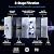 Waken Electric Reverse Osmosis Water Filter Countertop, UV Water Filtration System, C11 8-Stage Alkaline RO Filtration with Smart Features, 4:1 Pure to Drain, BPA Free (Plug and Play)