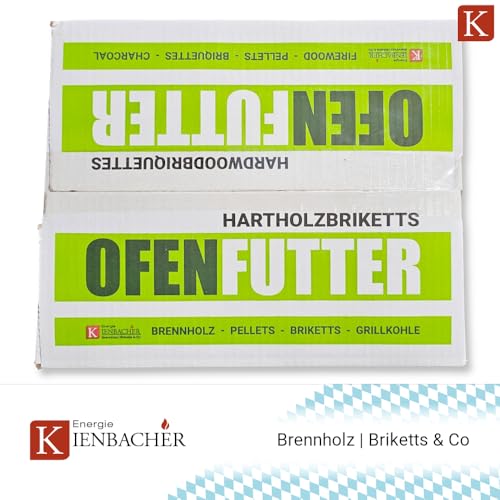 10- 120kg Nestro Hartholzbriketts im 10kg Karton FSC Gluthalter Kamin Ofen Brenn Holzbriketts Heiz Grill Smoker Kohle | Energie Kienbacher-5