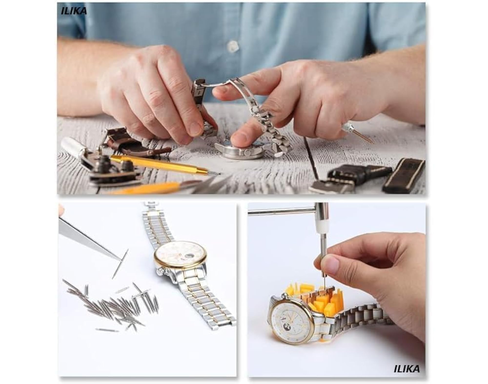 Watch Repair Kit, 187 Pieces Professional Tool Set