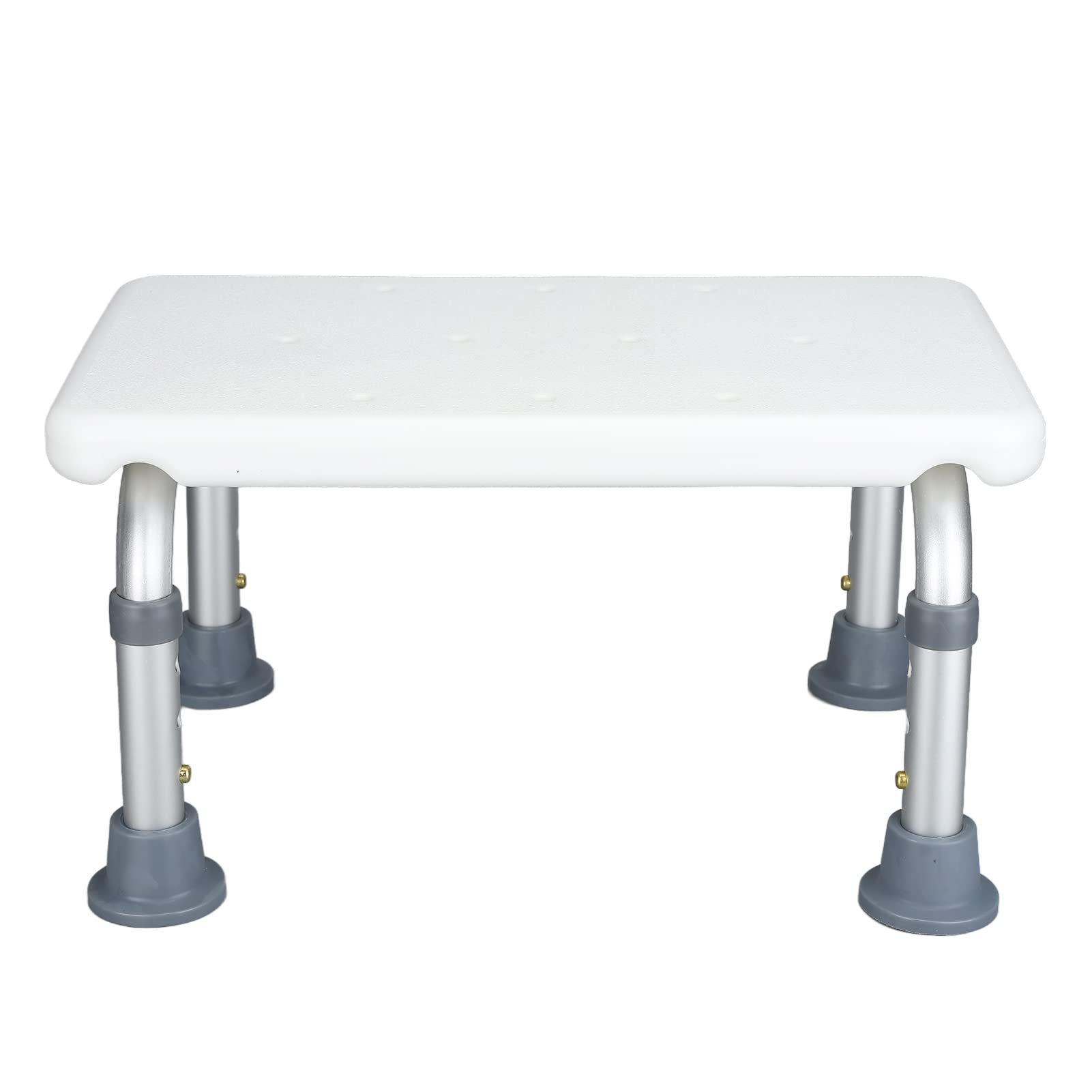 Cryfokt Asiento de Ducha Taburete de Baño Antideslizante con Ajustable para Bebés Mayores, Banco de Ducha con Ventosa Antideslizante para Varios Tipos de Cuerpo