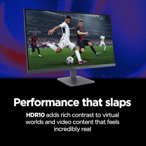 Image of Lenovo Legion LOQ 32Q-10 Gaming Monitor, 31.5 inch QHD, Flat, VA, 180Hz, 0.5ms MPRT, AMD FreeSync, HDR10, Tilt Stand, 2X HDMI 2.1 and DP 1.4, Raven Black