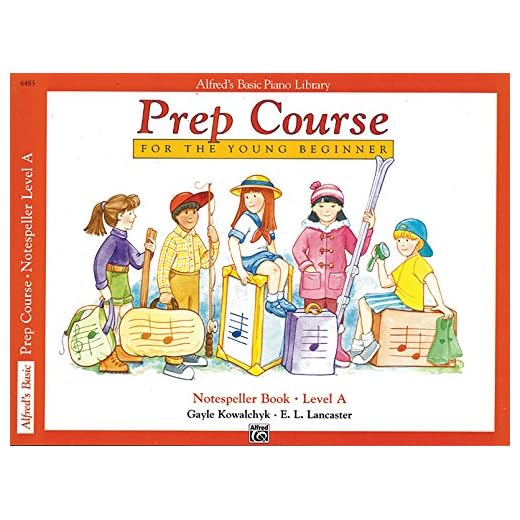 Alfred's Basic Piano Prep Course: Notespeller Book, Level A