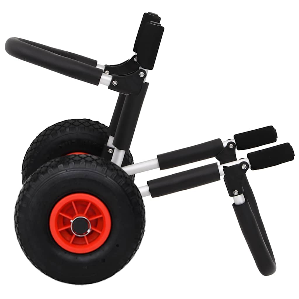 vidaXL 1/2x Chariot pour Kayak Roulant Transport Bateau Canoë Pare-Chocs