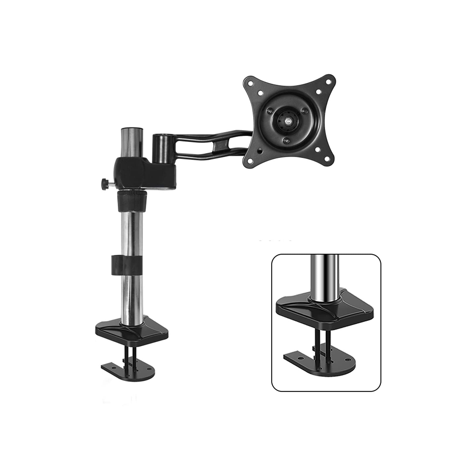 Buy PC Monitor Projector Stands Single Monitor Stand Arm Adjustable 15