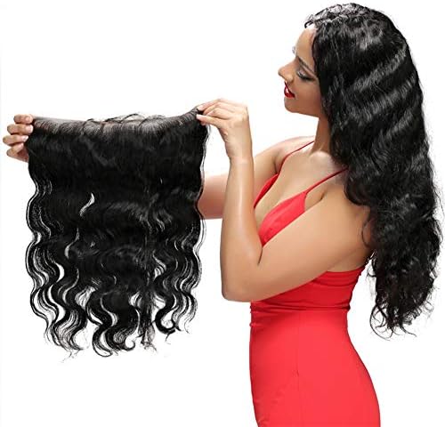 13x4 Lace Frontal Body Wave Pre Plucked Natural Hairline Lace Frontal Closure 100% Remy Human Hair Ear to Ear Lace Frontal With Baby Hair (8 inch)