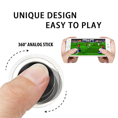 JRing Joysticks Mini Móviles Joystick de la Pantalla Táctil Joypad Para la Pantalla Táctil iPhone iPad Ipod Android Tablet Smartphone Móvil Tablet Arcade Juegos