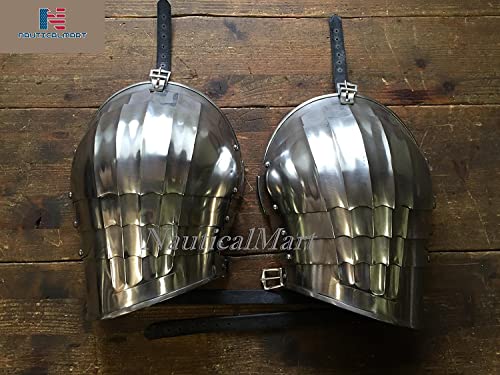 Medieval LARP Plate Armour Pauldrons Shoulder Area