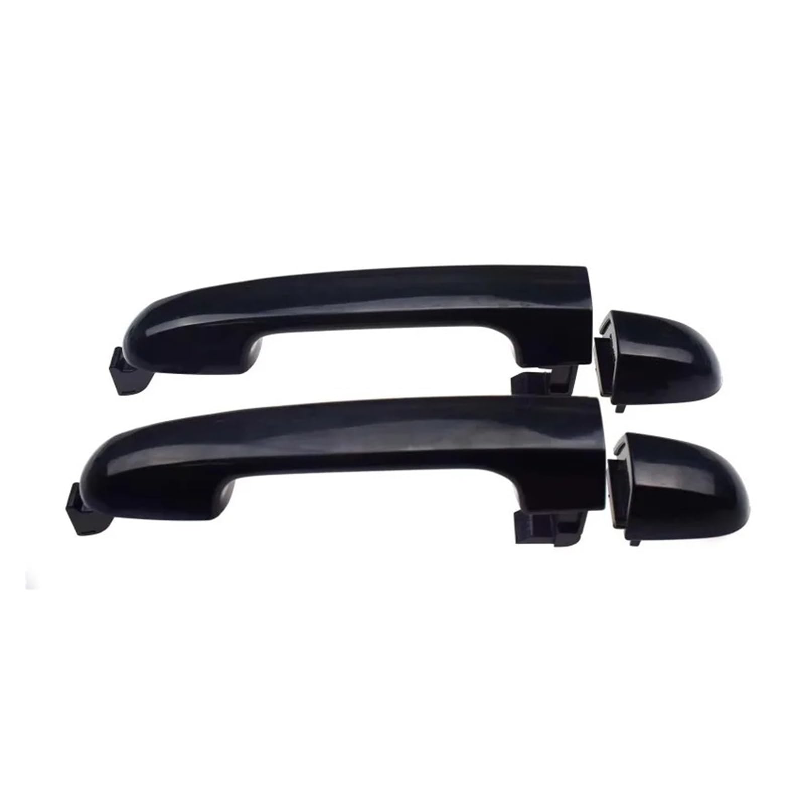 Punxdda Car Exterior Door Handle for Hyundai for I20 PB 2007~2014 Auto Replacement Exterior Door Handles Front & Rear Car Outer Door Handle Left & Right(Rear 2PCS)