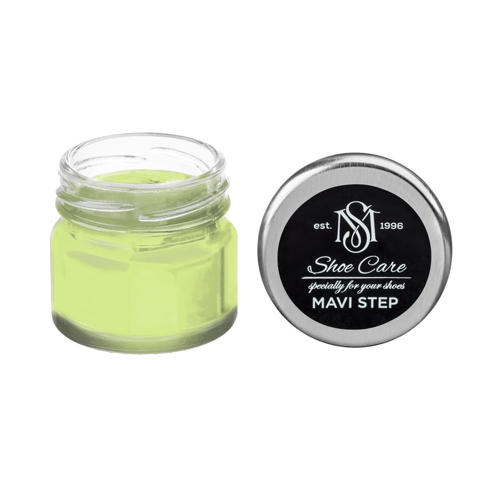 Crème Daim Nubuck MAVI STEP Citron Vert Rénovateur pour éliminer les traces d'usure