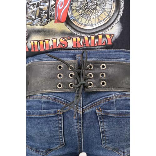 Image of Milwaukee Leather Premium Leather Motorcycle Riding Chaps for Women Bikers