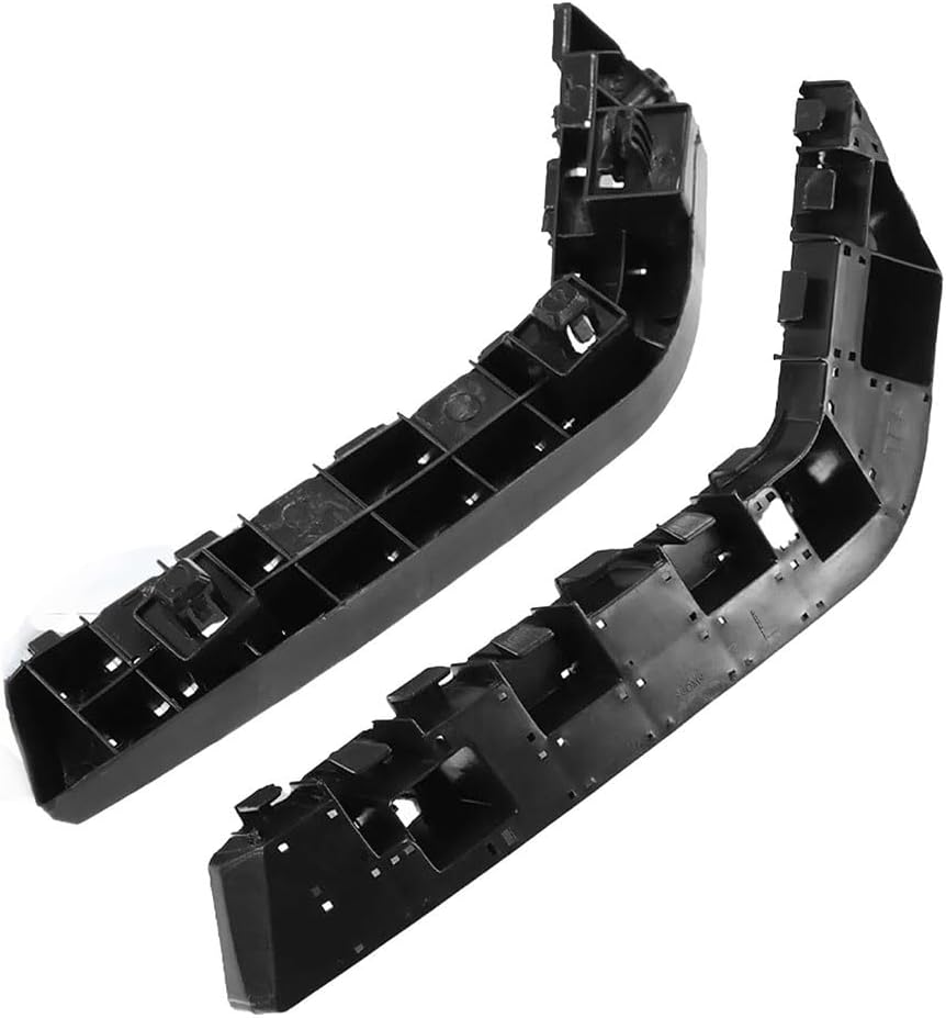 フロントバンパーブラケットサポート シビック用 2016-2021 フロントバンパーブラケット、左右サイド、ブラック ABS