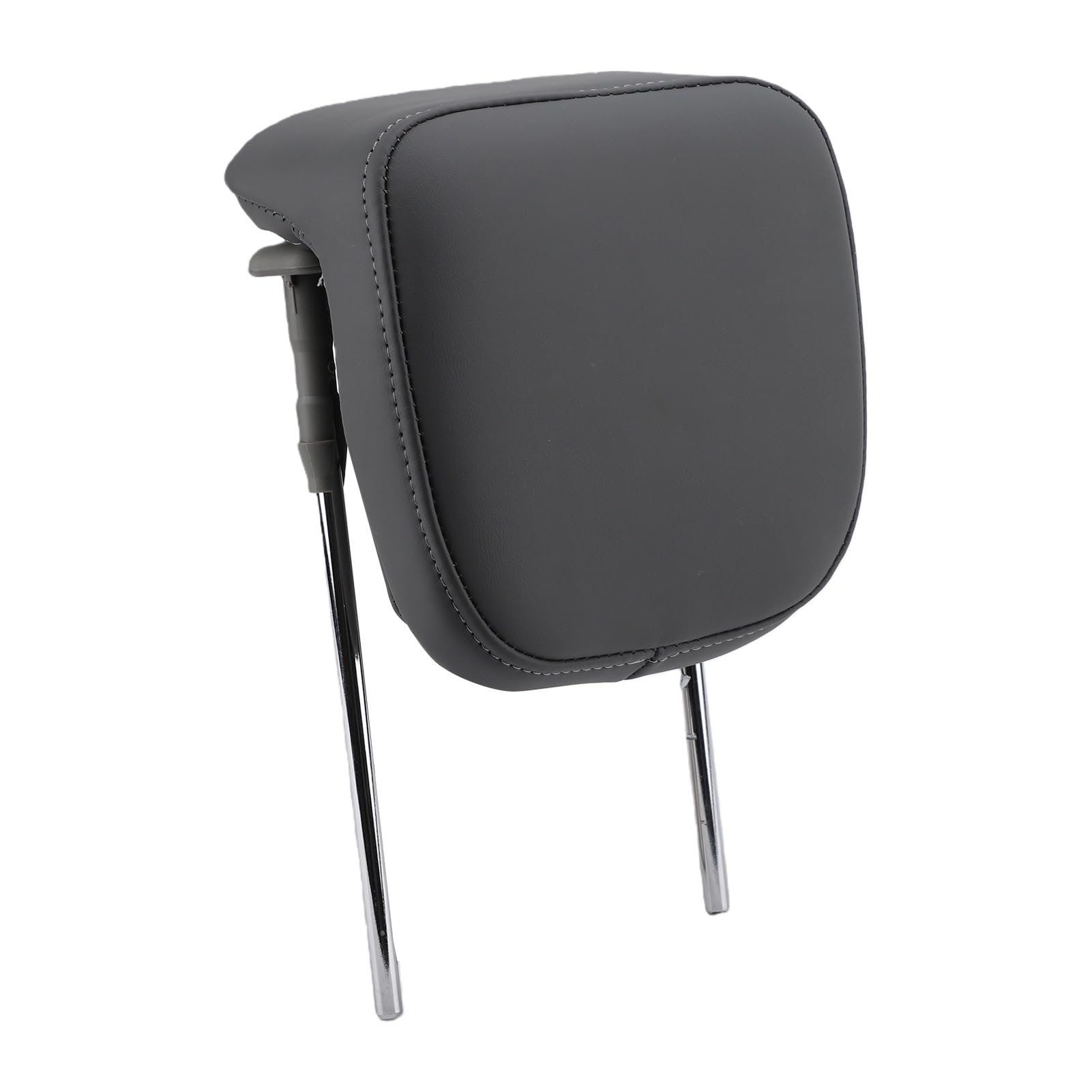 Aramox Appui-tête de Voiture Réglable pour Siège de Voiture avec Mousse à Mémoire de Forme, Cuir PU, Support en Acier Inoxydable, Distance de Trou de 150 Mm, 5,9 Pouces, pour Le Remplacement des