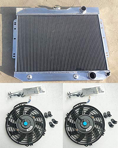 シボレーインパラ アルミ製ラジエーター ！ Amazon | 3列アルミラジエーター+2*ファン シボレーインパラ