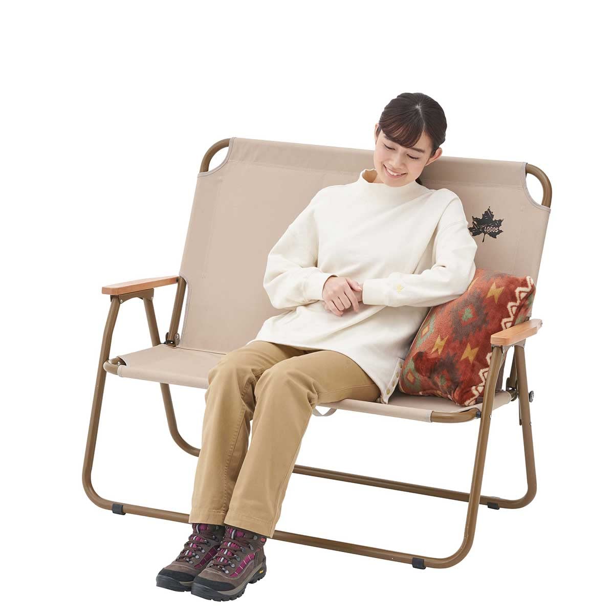 Amazon.co.jp: ロゴス(LOGOS) 難燃・クッションブランケット(レッド