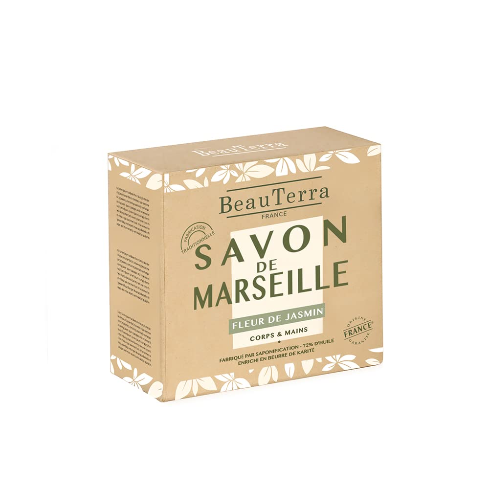 Beauterra - Luxurious Jasmine Soap - Solid Soap - White