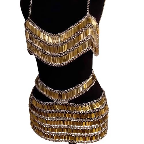Minis jupe sans manches avec strass pour sublimer une tenue de fête transparente