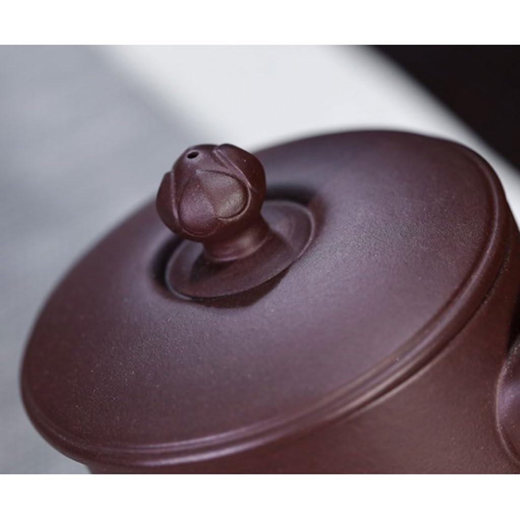 Tasse à thé Tasse de Sable Violet Faite à la Main avec Filtre intérieur Tasse à thé Chinoise 450 ML Tasse à thé de l'après-midi au Bureau Tasses à thé réutilisables