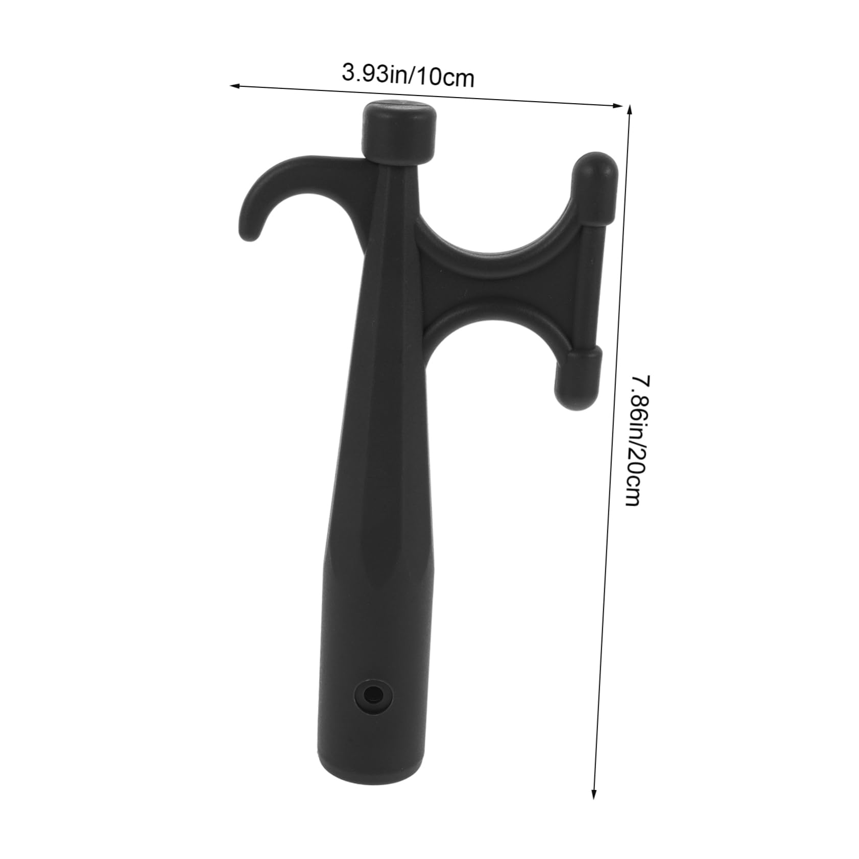 KOMBIUDA Nylon Boat Hook Multi-Function Docking Pole Hook Lifeboat Kayak Hook End for Boating