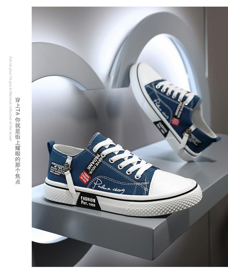 Men's Large-Sized Low-top Canvas Sports Casual Shoes - Breathable and Fashionable Sports Casual Shoes3
