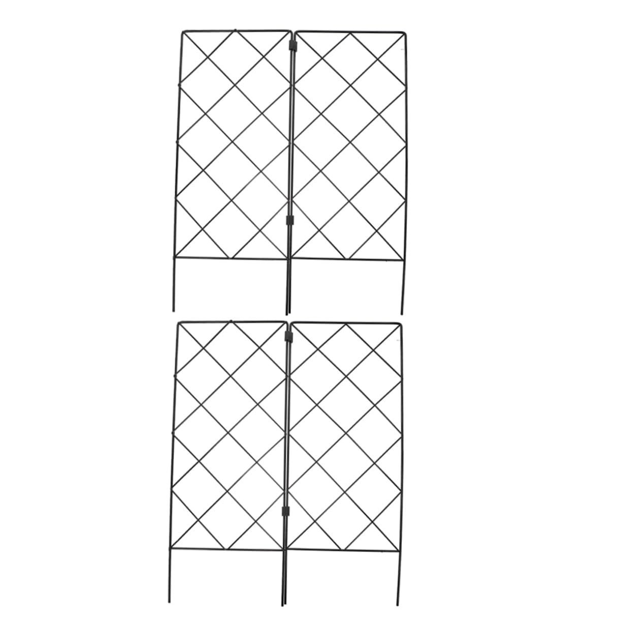 ibasenice 2pièces Lot de Treillis pour Plantes Grimpantes de Jardin Support de Modelage pour Plantes Pot Fournitures de Jardinage et Décoration