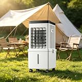 Pinguino Aire Acondicionado Silencioso Con HumidificacióN 36–45 DB DepóSito De Agua De MáS De 10 L 3 Velocidades Con Temporizador De 2–8 H Para El SalóN