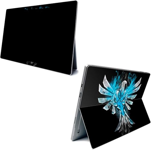 MightySkins Skin para Microsoft Surface Pro 7  Blue Reborn  Funda protectora de vinilo duradera y única  Fácil de aplicar, quitar y cambiar de