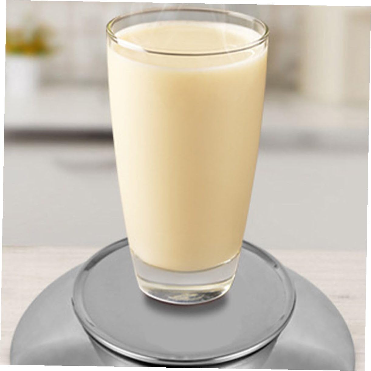 Digital Kitchen Scale Stainless Steel High Precision Electronic Food Weighing Tool with Clock and Removable Bowl for Home Cooking and Meal Prep Random Color