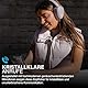 JLab JBuds LUX ANC Smart Noise Cancelling Kopfhörer - Over Ear Kopfhörer Bluetooth kabellos mit Mikrofon und aktiver Geräuschunterdrückung, 70+ Std. Spielzeit, Faltbare Bluetooth Kopfhörer, Mauve