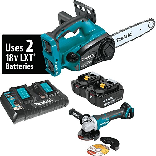 Makita XCU02PTX1 Lithium-Ion Cordless Chain Saw Kit and...