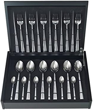 ASA Cutlery Set, Stainless Steel, Silver, 41.8 x 33 x 10.2 cm, 24 Units