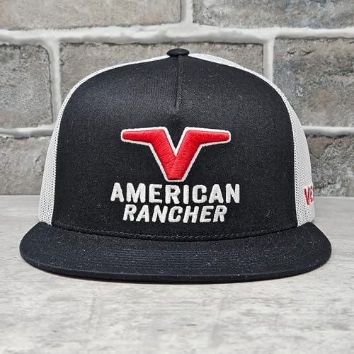 Image of Vexil American Rancher Adjustable Snapback Western Lifestyle Rodeo Southwest Inspired Meshback Hat