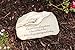 Evergreen Garden Dog Paw in Hand Devotion Painted Polystone Stepping Stone - 12"W x 0.5"D x 7.5"H