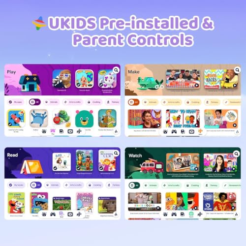 Image of Kids Tablet,Android 16 Tablet for Kids 10 inch with Case,24GB RAM 64GB ROM