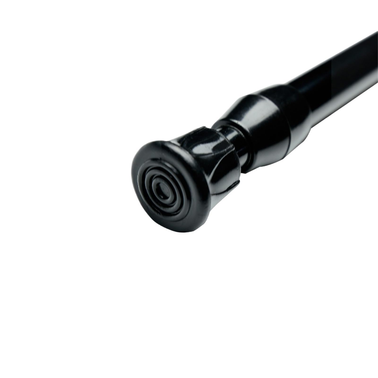 Telescopic Curtain Pole Adjustable Tension Shower Curtain Rod Extendable No Drilling For Bathtub Doorway(30 To 50cm)