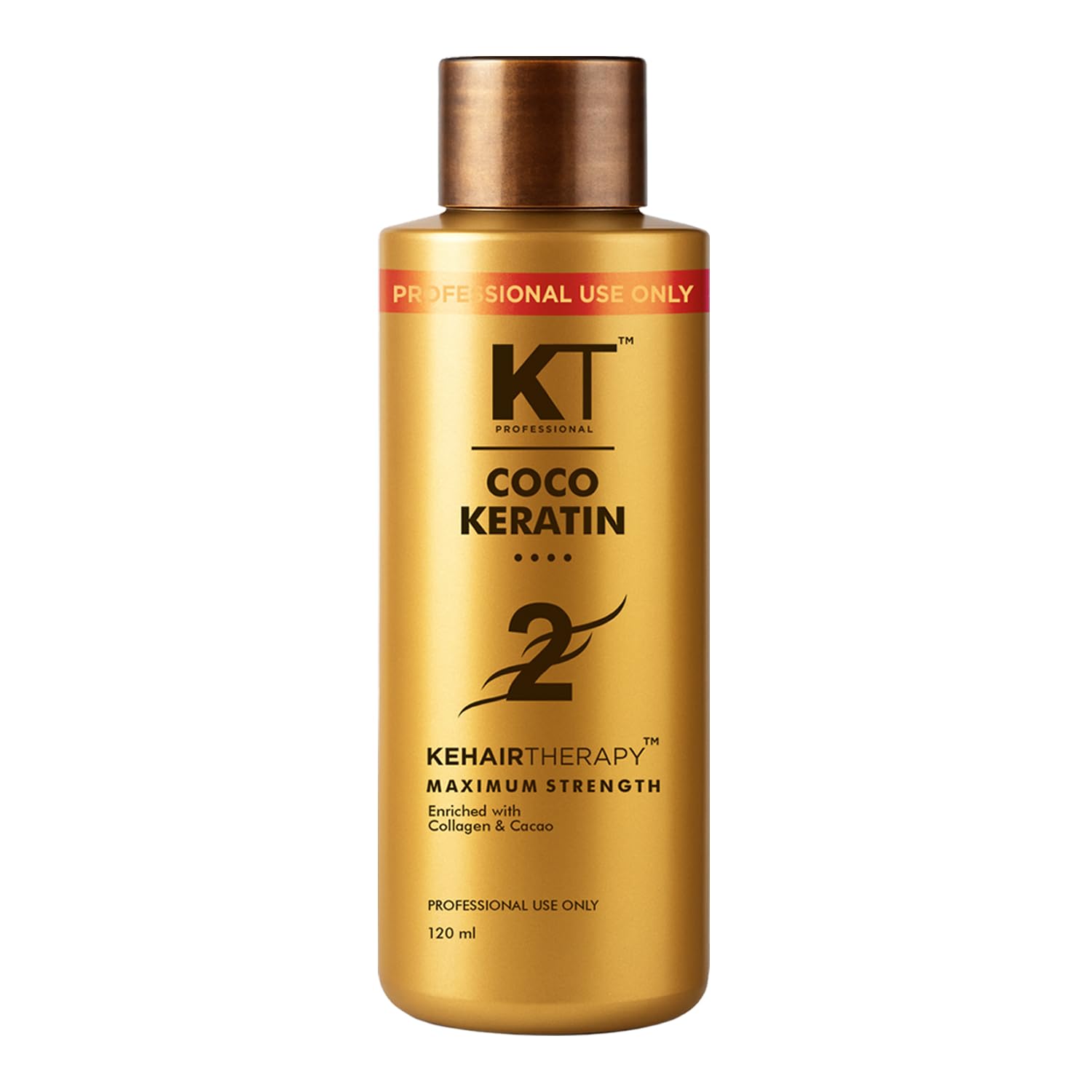 Kehairtherapy Kt Professional Home Coco Keratin Protein Treatment For Virgin & Henna Coated Hair (120 Millilitre, All, Fresh)
