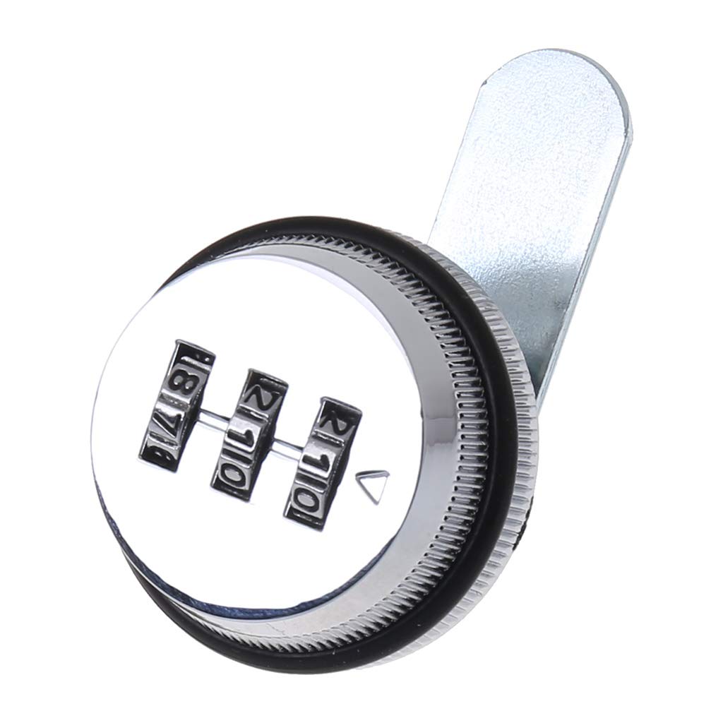 Alloy Drawer Locks Mechanical Code Lock Combination Cabinet Lock Security Furniture Locks for Office Home
