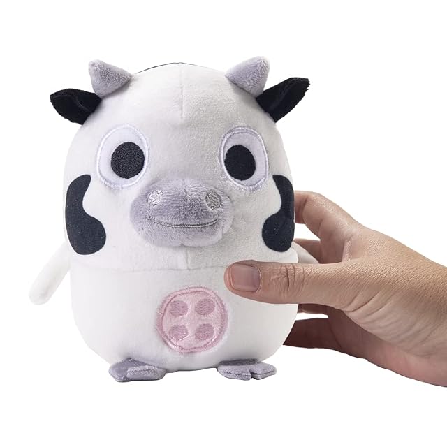 BANDAI La Granja de Zenon Vaca Peluche Musical Bola