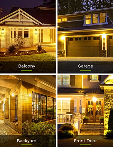 Image of L LOHAS LED Yellow Bug Light Bulbs Outdoor, A19 9W Bug Lights for Outside