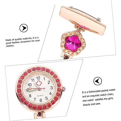 PACKOVE 3 Pcs Verpleegster Zakhorloge Verpleging Horloges Voor Verpleegkundigen Fob Horloge Verpleegkundigen Horloges Voor Vrouwen Kinderen Zakhorloge Kinderhorloge Horloges Voor - Afbeelding 3