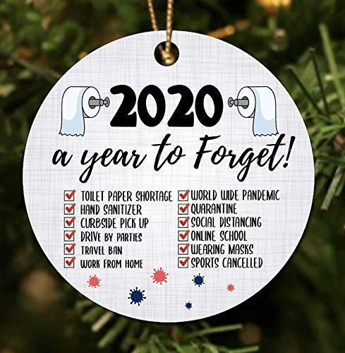 2020 Year to Forget Christmas Ornament