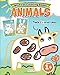 My First Coloring Book: Animals - With Thick Colored Lines Age 1+