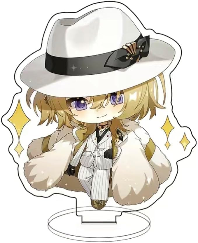 Maxsafe Acrylic with Sticker Nijisanji Luxiem Figure Anime Vtuber Gifts Mysta Rias Luca Kaneshiro Vox Akuma Shu Yamino IKE Eveland (Luca Kaneshiro)