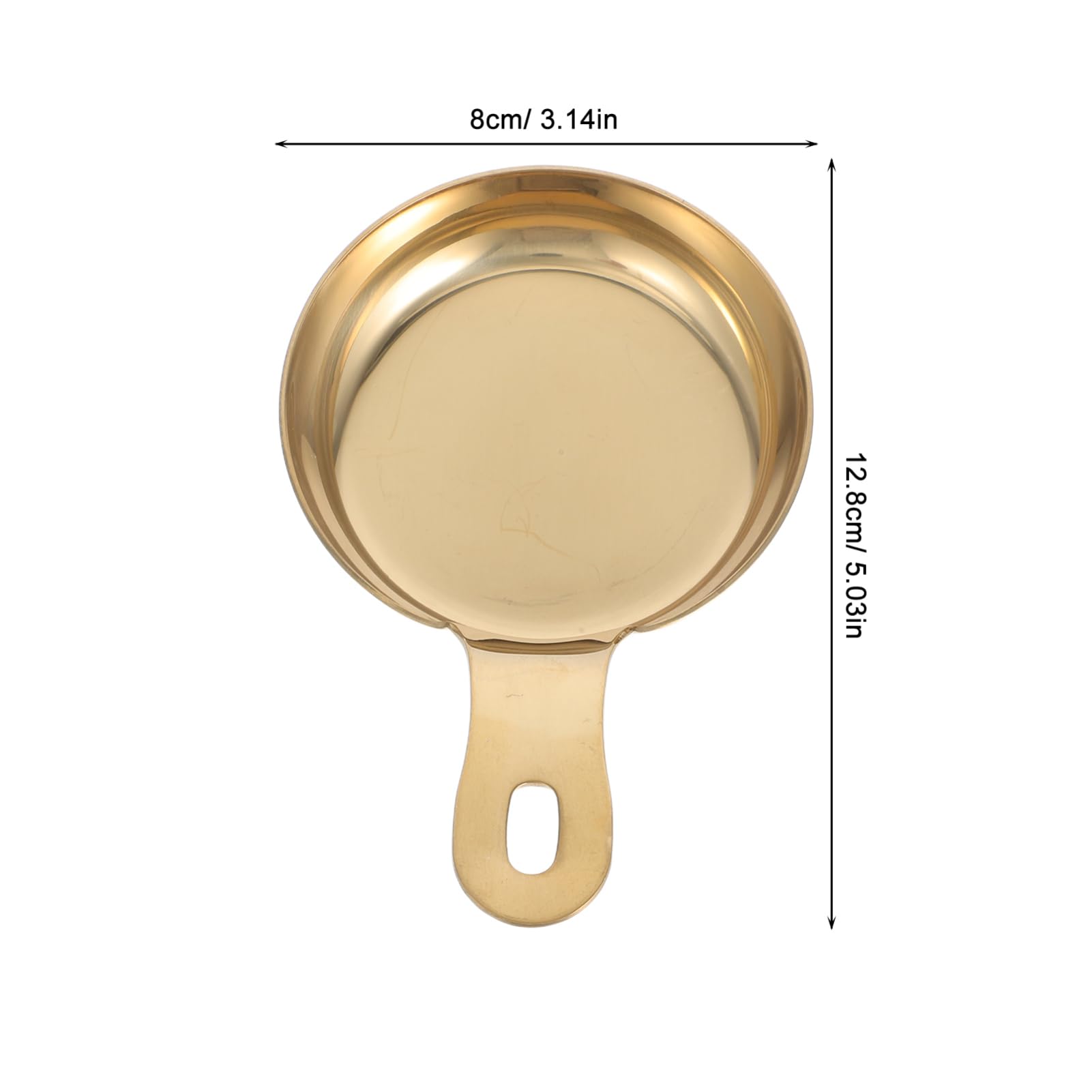 Cabilock Mini Sauce Boat Stainless Steel Condiment Tray Dipping Cups for Outdoor Small Sauce Dishes Easy to Carry Dipping Tray