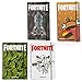 Produktbild Fortnite Notizbuch A5 Liniert Hardcover, 4er Pack gefüttert Notebooks, Notizblock für Büro, Schule, Studenten, Briefpapier-Bundle-Set, Set Briefpapier für Kinder Kawaii Schulbedarf Schulschreibsets