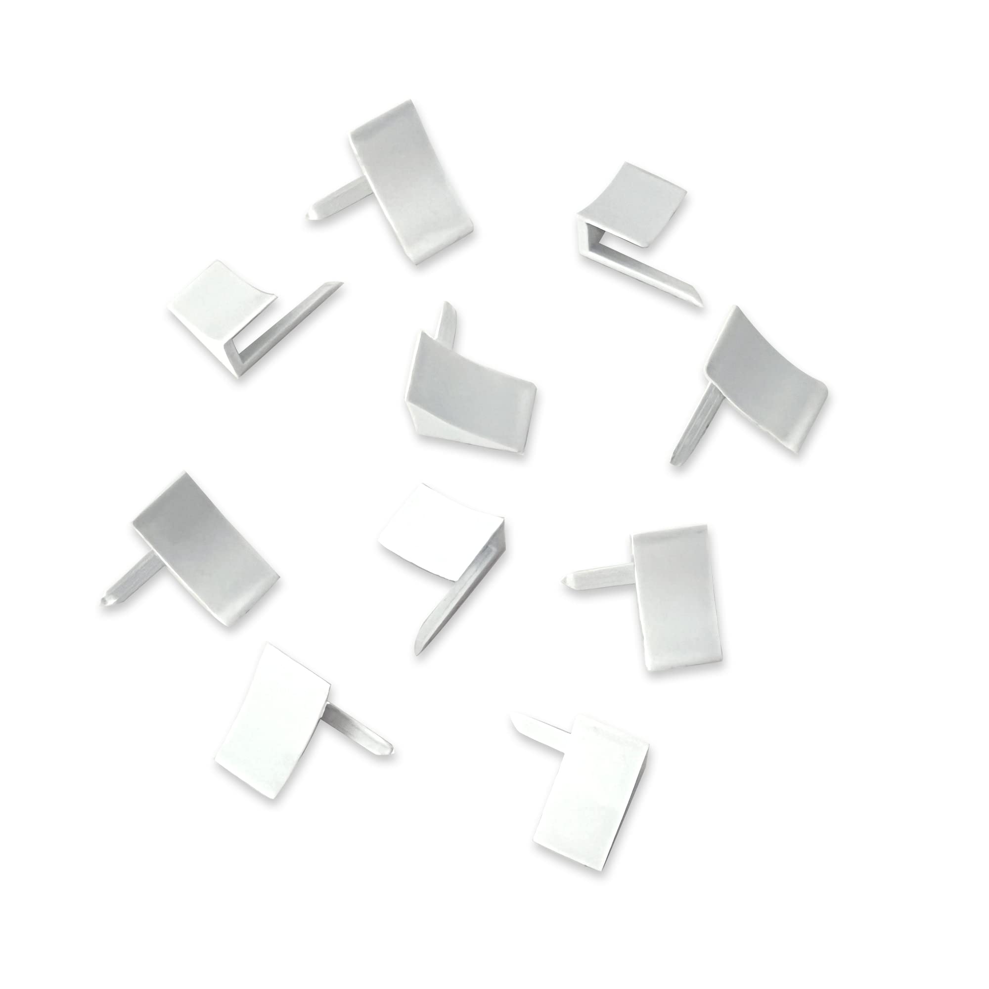 InstaTrim End Caps - 10 White 1/2" Wide Trim End Cap Pieces - Trim for Corners - Paintable