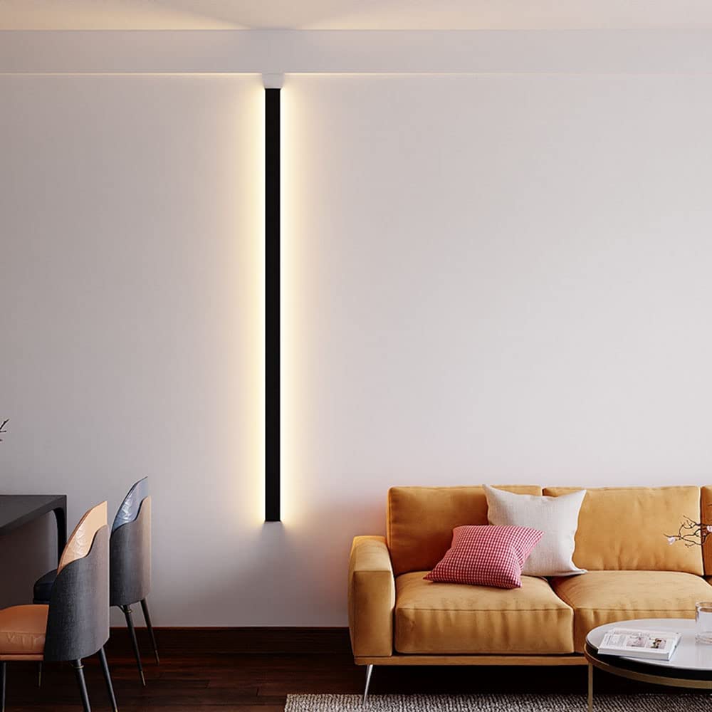 Lampada Da Parete A LED In Alluminio Spazzolato - 7W, Luce Calda 2700-3500K, Per Soggiorno, Scale, Soppalco
