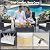 DUMOS 4 Piece Patio Furniture Set, All-Weather Outdoor Wicker Conversation Set with Removable Cushions & Tempered Glass Coffee Table, for Porch, Balcony, Lawn, Backyard Black
