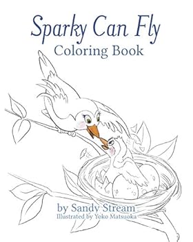 Paperback Sparky Can Fly - Coloring Book