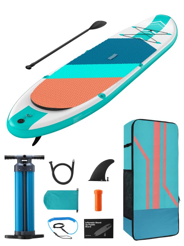 センターバレーSkatinger Inflatable Stand Up Paddle Boards, 11'x34''x6'' SUP