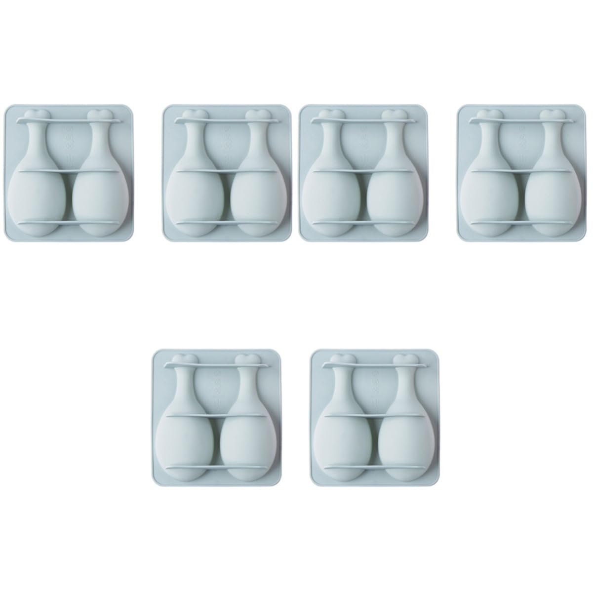 MAGICLULU 3 Set Di Per Dolci in Silicone A Forma Di Pollo Versatili Per La Cottura Di Dolci Al Cioccolato E Fondente Facili Da Pulire 2 Pezzi * 3